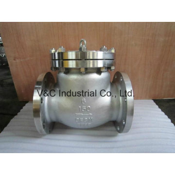 Фланцевый фланец из нержавеющей стали ANSI Swing Check Valve